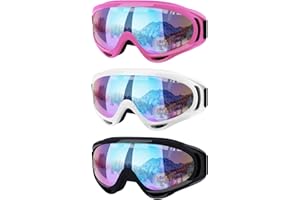 Reseldda Ski Goggles Snow Snowboard Goggles for Adult Men Women Youth Teens Kids Boys & Girls Winter Snow Sports Goggles