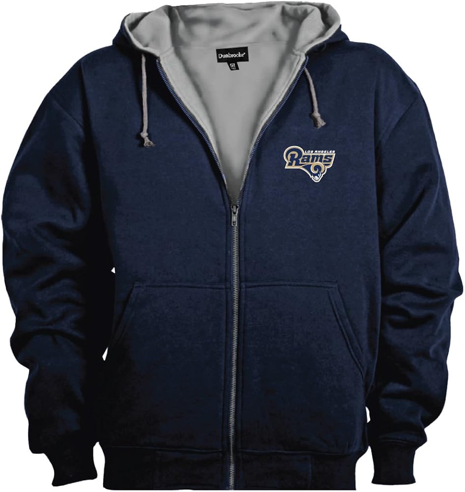 Best nfl craftsman full zip thermal hoodie