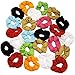 CoverYourHair Scrunchies for Hair - Colorful Scrunchies for Women- Scrunchy Hair Ties - Assorted Hair Accessories