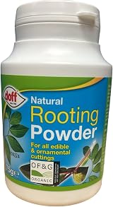 Doff Pack of 3 Natural Rooting Powder 75g Tubes for Plants and Cuttings view 2