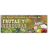 Frutas Y Verduras La Mejor Calidad Y Precio | 48" X