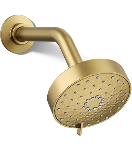 Kohler 965-AK-2MB Purist® Single-function showerhead, 2.5 gpm