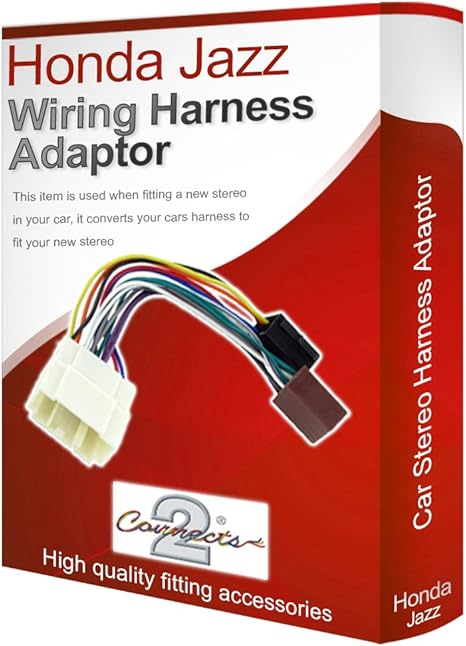 Honda Jazz CD radio stereo wiring harness adapter lead: Amazon.co.uk