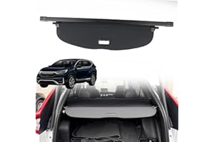 SleYuYir Cargo Cover Compatible with Honda CRV 2017-2022 Rear Cargo Security Shade Cover Black Privacy Screen Retractable Rear Storage Waterproof Cargo Cover Luggage Security Shield Shade
