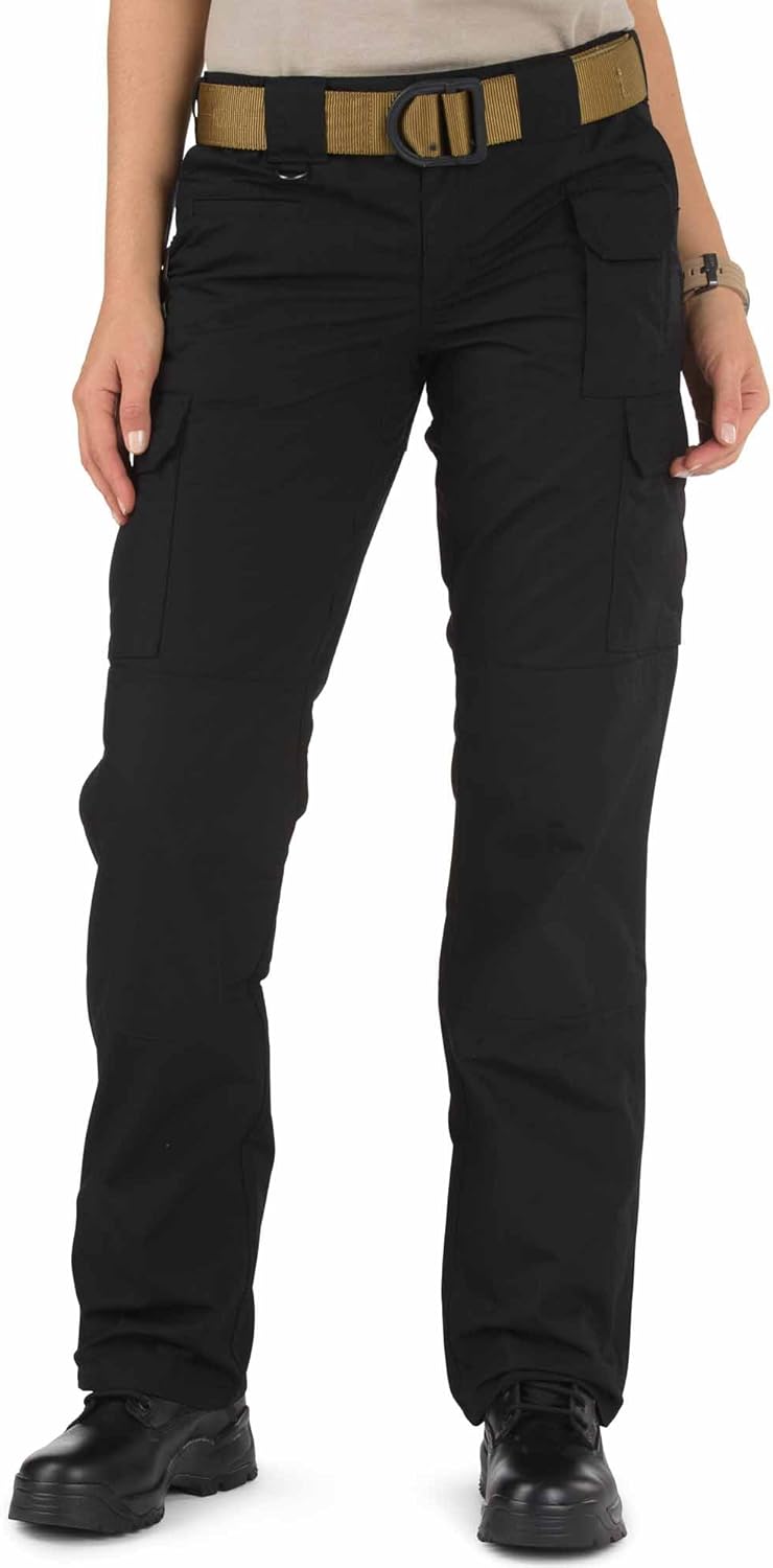 5.11 Women's Taclite Pro Tactical 7 Pocket Cargo Pant, Teflon Treated, Rip and Water Resistant, Style 64360: Clothing