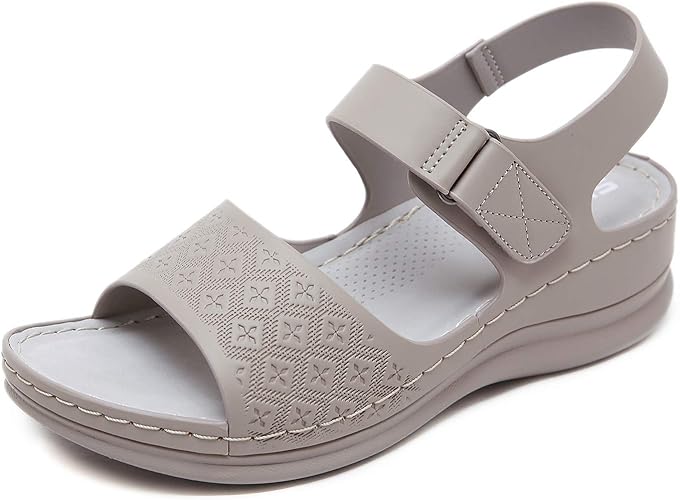 amazon wide fit wedge sandals