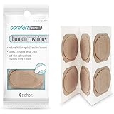 Comfort Zone Bunion Cushions, 6 Count
