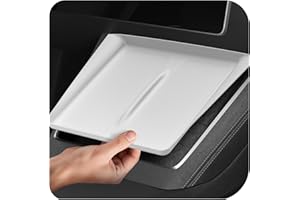 Spigen Ultra-Thin Wireless Charging Pad [Unobstructed Charging] Protective Silicone Mat Cover Accessories for 2025-2026 Tesla Model Y Juniper Premium/Performance - White