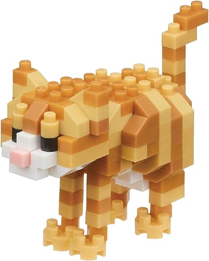 cat building toys