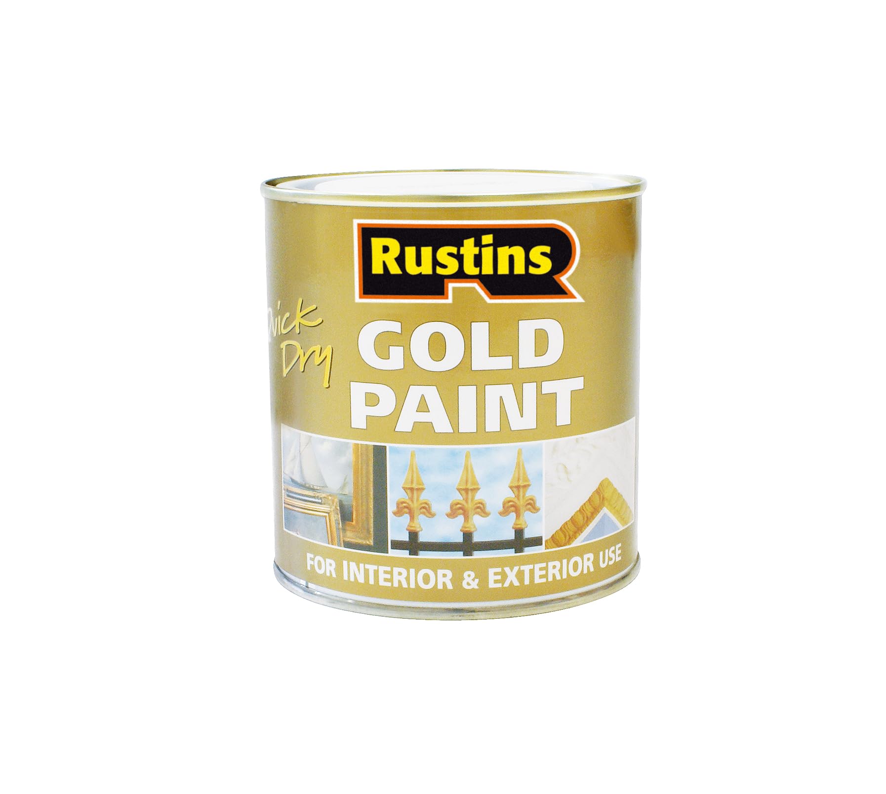 RUSTINS Gold Paint 250ml