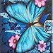 Dteck Case for Samsung Galaxy Tab A 10.1 SM-T580 (2016 Model), Slim Lightweight Stand Smart Case Cover with Auto Sleep/Wake Function for Samsung Tab A 10.1 (NO S Pen Version), Pink Flower&Butterfly