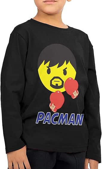Manny-Pacquiao Pacman Kids Child Boys Girl Long Sleeve T Shirt Sports Tees: Amazon.es: Ropa y 