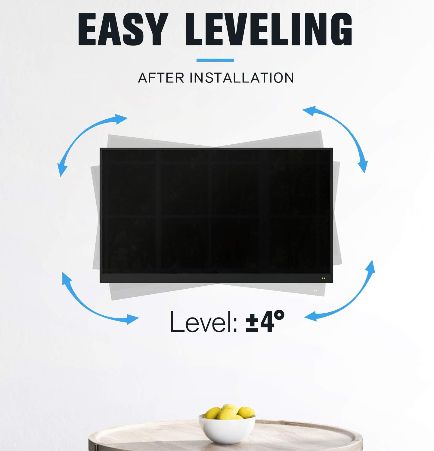 Mounting Dream Full Motion TV Wall Mount for Most 26-55 Inch TVs, Wall Mount for TV with Swivel Articulating Arms, Perfect Center Design TV Mounts Wall, up to VESA 400x400mm and 77 lbs. MD2413-MX: Electronics
