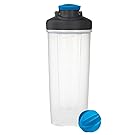 Contigo Shake & Go Fit Snap Lid Shaker Bottle, 28 oz, Carolina Blue