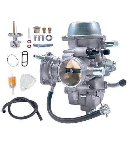 Caltric Carburetor For Yamaha Grizzly 125 YFM125Gh Hunter Edition 2005-2008 - 1 Barrel, 120 Main Jet