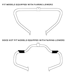 TCMT Engine Guard Highway Crash Bar Fits For Harley