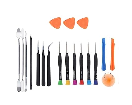 Vadda Bai Professional Screwdriver Set Spudger, Anti-static Tweezers Mobile Repairing and Opening Tool Kit For iPhone 6/6S/iPhone 5/5S/Mobile Phone