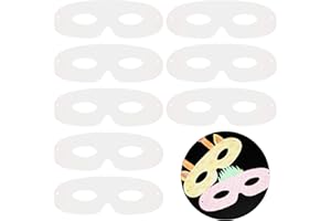 Gejoy 40 Pack Masquerade Masks Halloween Costumes for DIY Craft, Blank Die Cut Mardi Gras Party Masks for Kids and Adults to Decorate