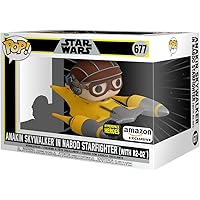 Funko Pop! Ride Super Deluxe - Millenium Falcon Avec Lando - Figurine Star Wars Exclusive 30 Cm - Idée Cadeau Collection