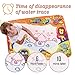 Aquadoodle Mat Aqua Doodle Mat, Kids Toys Large Water Drawing Mat Toddlers Painting Board Writing Mats in 6 Colors with 2 Magic Pens and 1 Brush for Boys Girls Educational Size 34.5
