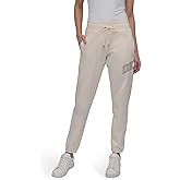 DKNY Womens Drawstring Fleece Jogger Sweatpant