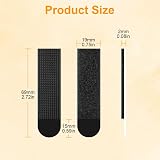 Ainiv 32-Pairs 64 Strips Adhesive Picture Hanging Strips Medium 69x19mm view 2