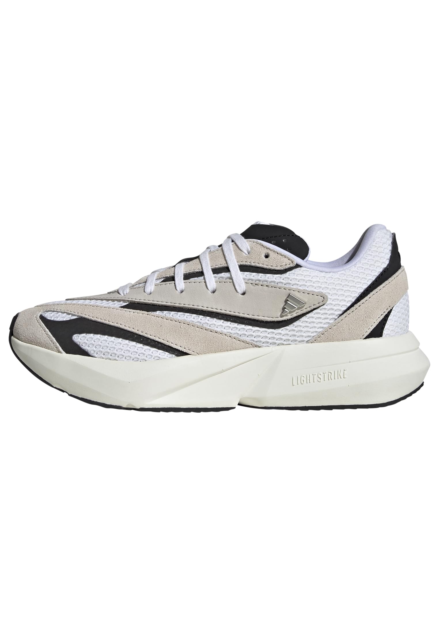 Adidas Womens Lightstride Sportswear, Alumina/Silver Metallic/Black, 11