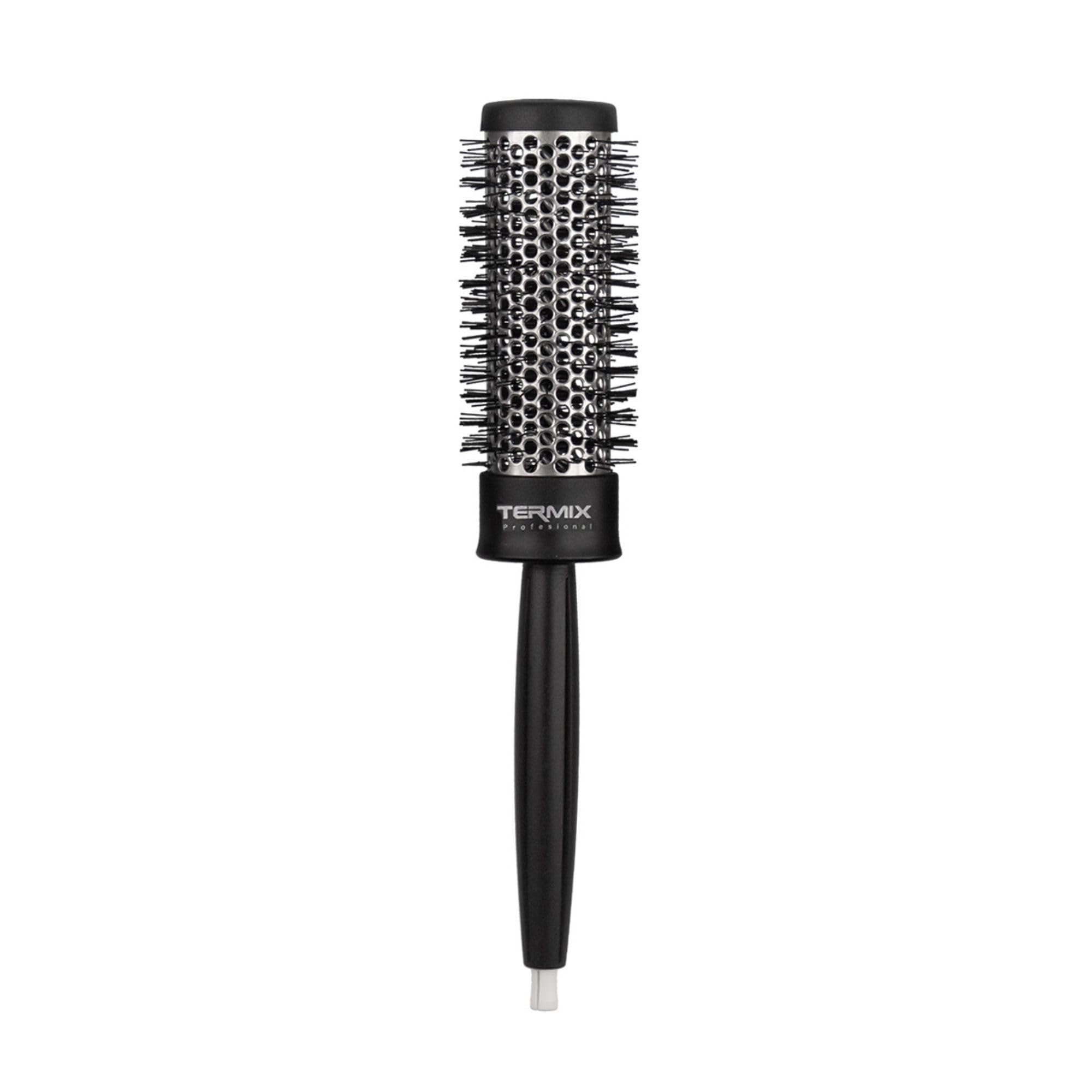 Termix Profesional Hairbrush Ø 32 mm- Aluminum Thermal Hairbrush with Nylon bristles, Ideal for All Types of Hairstyles, 2525158