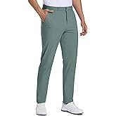 Strweitt Golf Pants for Men Stretch Dress 30"/32"/34" Pants Quick Dry Lightweight Slacks Trousers for Business Casual Travel