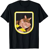 Crash Team Rumble Battle Arena Dingodile Vintage Badge T-Shirt