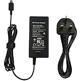 BOLWEO 12V 2A 24W Charger AC Adapter Power Supply for ASUS Chromebook Flip C100 C100P C100PA C201 C201P C201PA Convertible Touchscreen,UK Plug