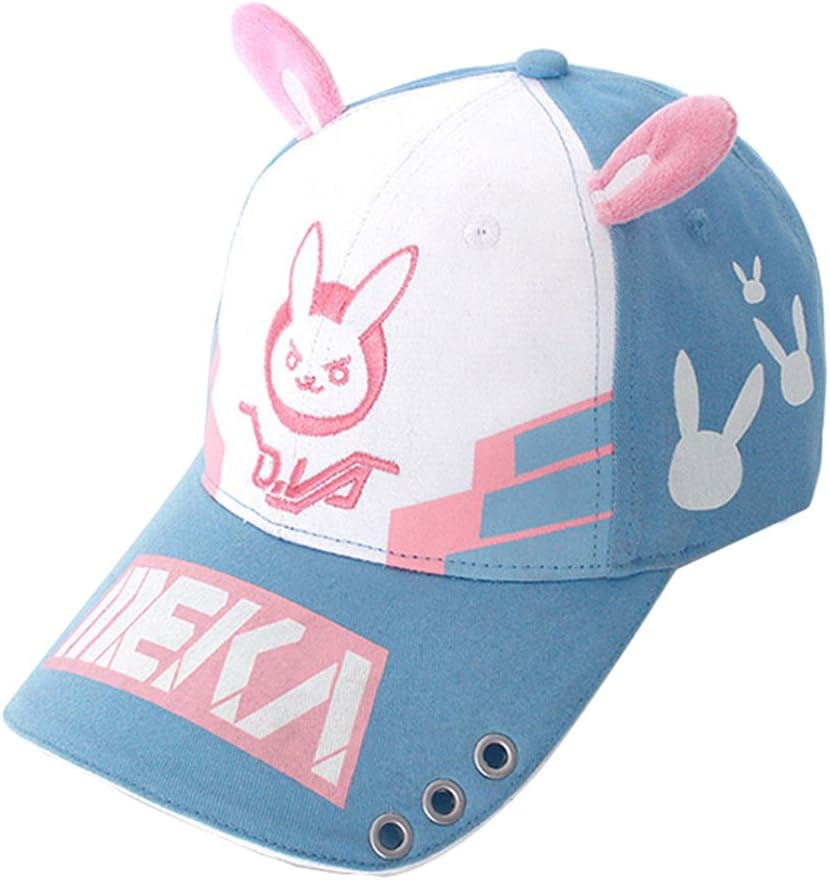 YSZYZX Unisex Cosplay Japanese Anime Butterfly Bear Baseball Flat Cap Hat