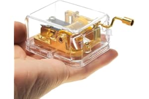 Music box hand- cranked gift birthday gift """"happy Birthday to you"""" strong Nice Processed