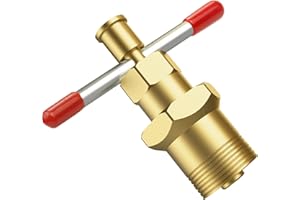 Bolaxin Olive Puller Brass Pipe Olive Tool Fitting Thread Remover 1/2'' & 3/4'' Ferrule Sleeve Puller Tool for Copper Pipe