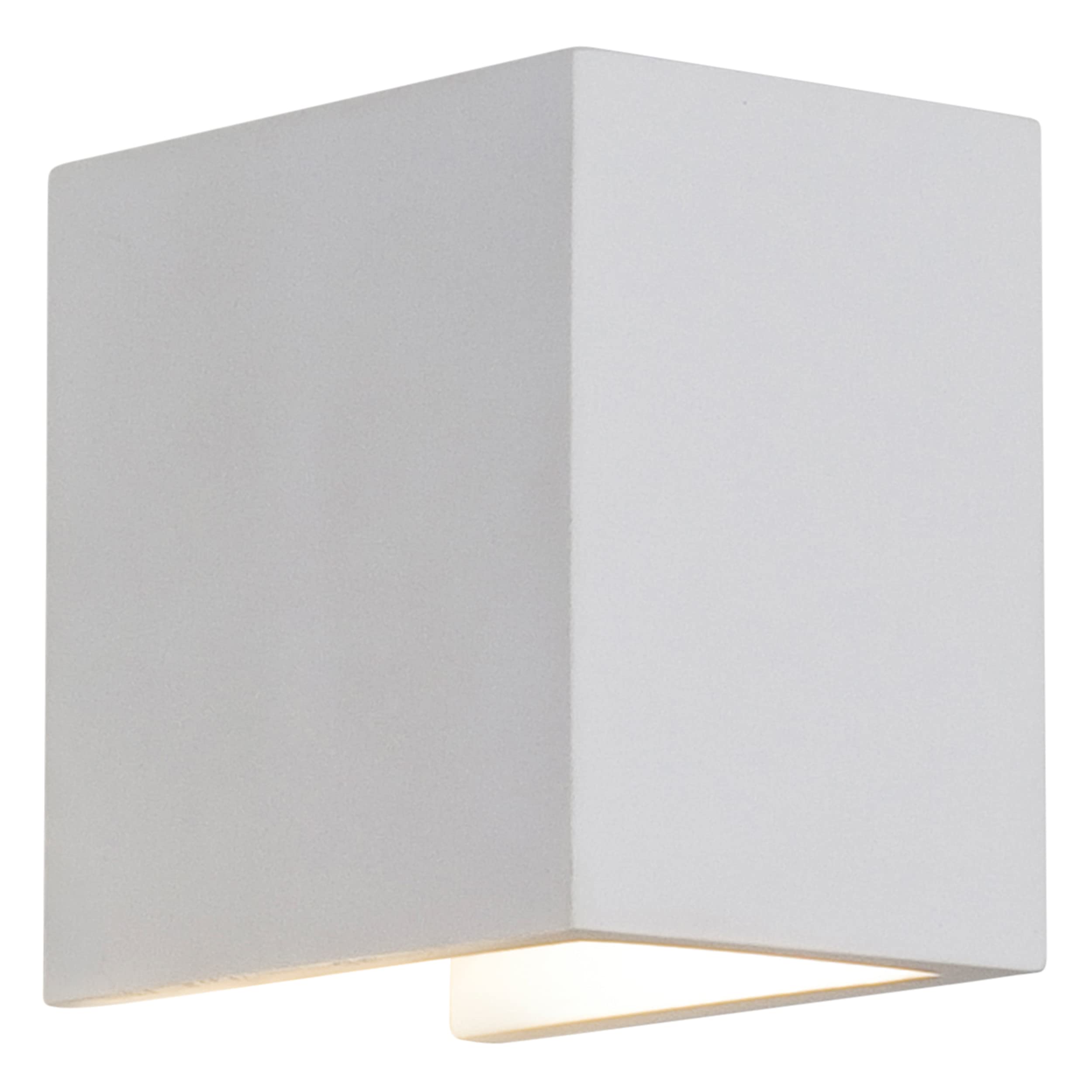 Astro Parma 110 Indoor Wall Light (Plaster), GU10 LED Lamp, Designed in Britain - 1187009-3 Years Guarantee