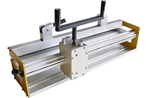 KONLEYA 24" Conveyor Belt Lacing Tool for Flexco Wire Hook Steel Buckle Spike Splicing Fasteners Manual Roller Lacer Industrial Conveyor Belt Clamps Equipment Fastener Roller Lacer with 2 Templates