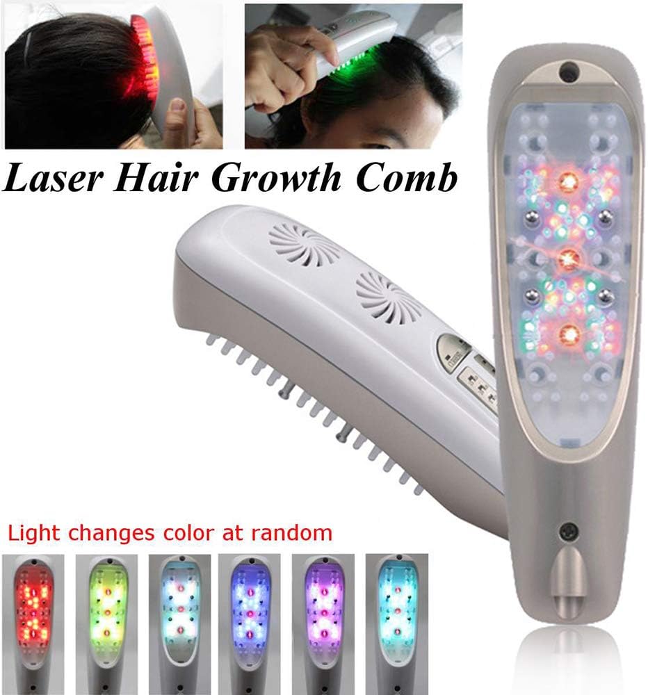 LHNEREG Professional Hair Regrowth Comb-Micro Current LED Hair Loss Treatment For Women & Men With Thinning Hair - Superior Regrowth Therapy Combs To Grow Thicker & Fuller Hair