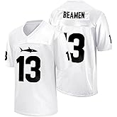 Amzdest Men's Willie Beamen #13 Football Jersey Jamie Foxx Any Given Sunday Movie Clothing for Party Gifts