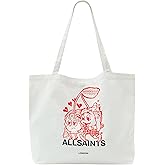 AllSaints Men's Handbags Breakup Tote Chalk White