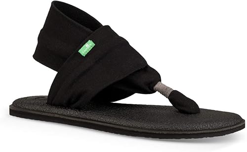 sanuk flip flops yoga sling