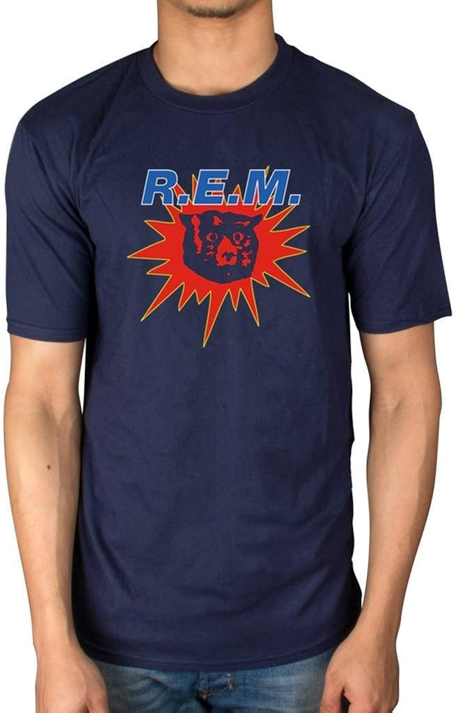 Official Rem Monster TShirt Navy Amazon.co.uk Clothing
