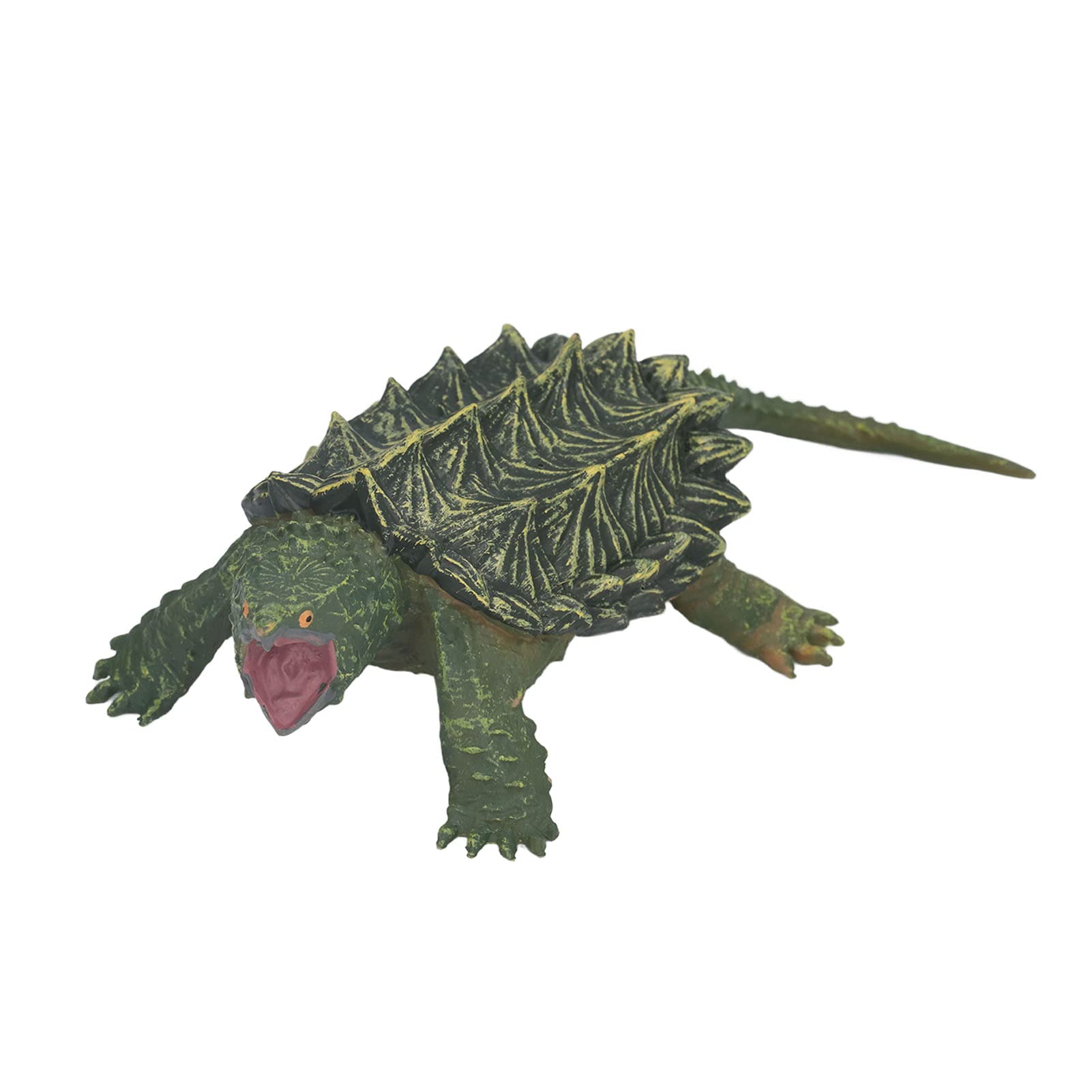 VGEBY Turtle Model, High Simulation Snapping Tortoise Model Hand Painted Snapping Turtle Model Model Toys for Home Decorations Gifts Teaching Aids Hand -made Toys Kids Toys