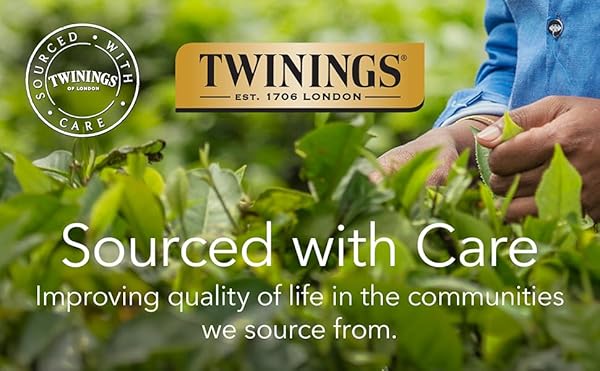 TWININGS DECAFFEINATED ENGLISH BREAKFAST BLACK TEA K-CUP PODS FOR KEURIG, 24 COUNT (PACK OF 1), SMOOTH, FLAVOURFUL, ROBUST, ENJOY HOT OR ICED