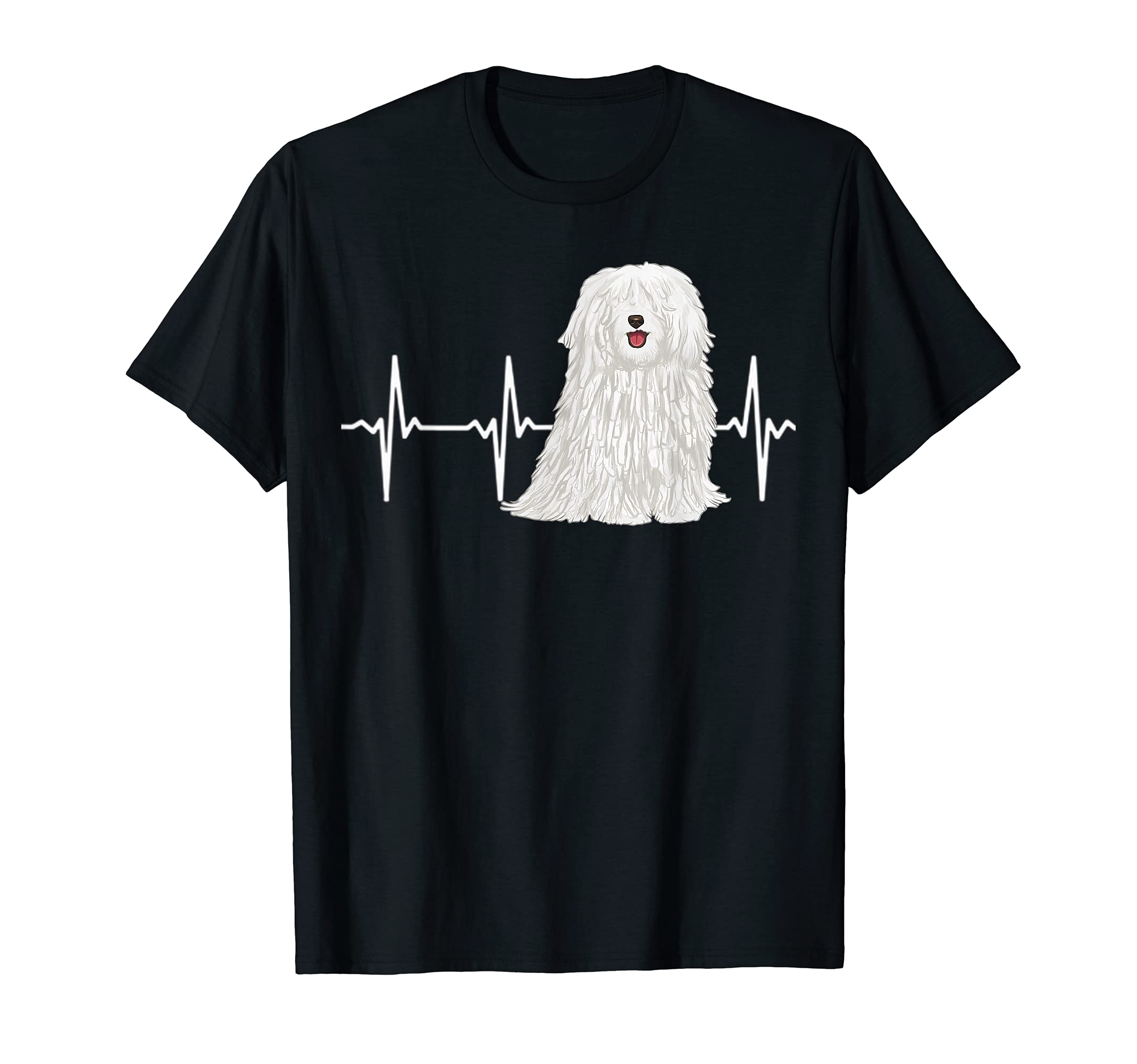 Pulik Heartbeat Dog Lover T-Shirt