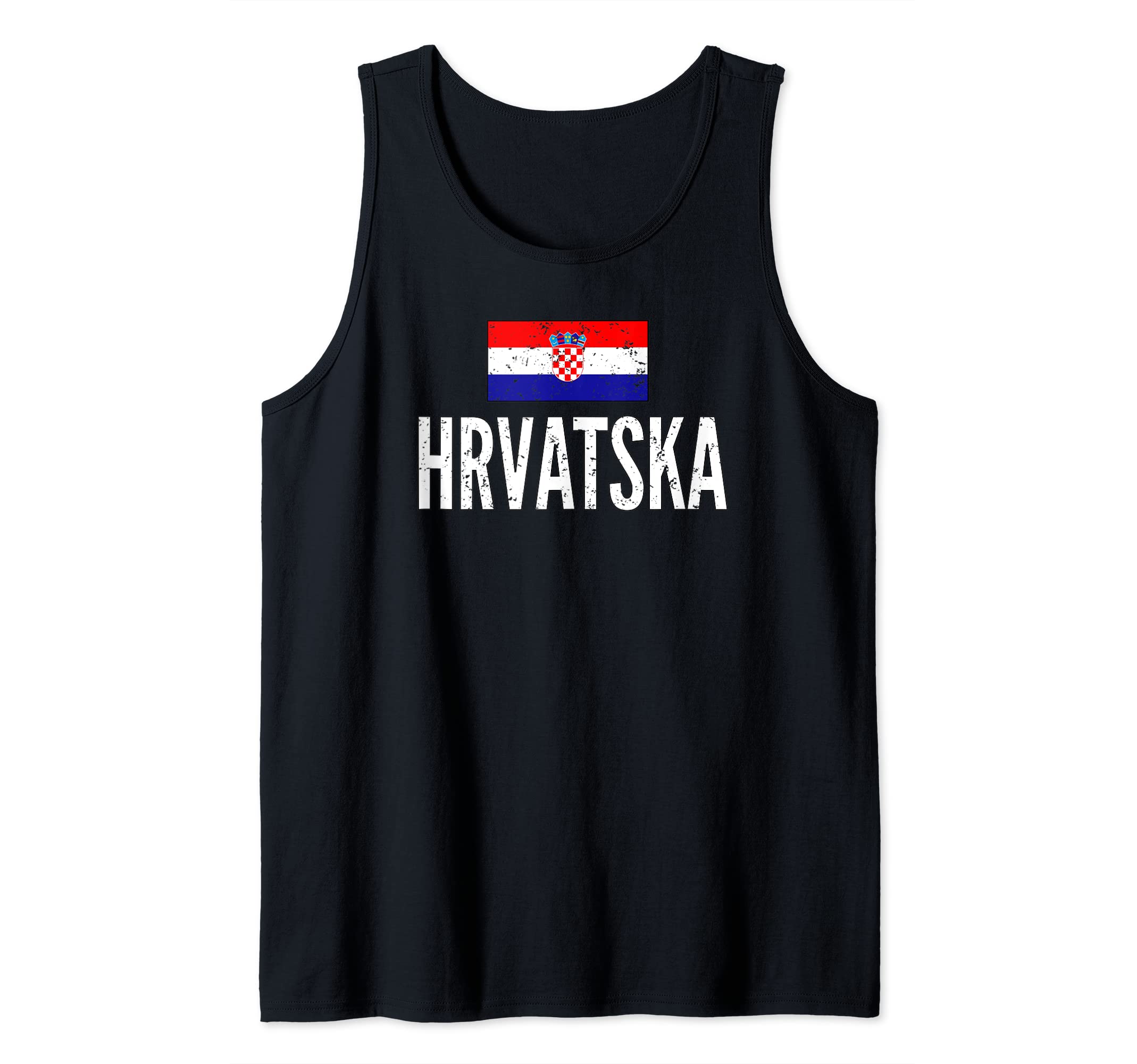 Croatia Soccer Football Jersey Vintage Tank Top