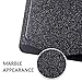 Large Kitchen Plastic Cutting Board Set (2-Piece Set), Original Reversible Plastic Chopping Board with Juice Groove - Marble Appearance, Non Slip, BPA Free, Dishwasher Safe