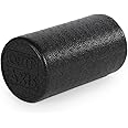 OPTP AXIS Firm Foam Roller, High Density Foam Roller for Physical Therapy, Yoga, Pilates, Fitness Exercise and Sports Training (Black, 12" X 6" Round)
