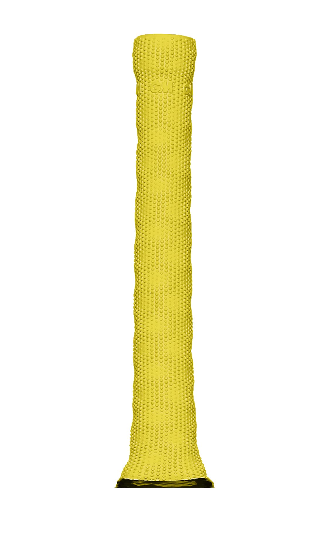 GM | Official HEX Premium Rubber Cricket Bat Grips, 1 Grip, Yellow, 12 Inches, Full Size | Gunn & Moore