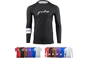 Gold BJJ Foundation Rash Guard - Ranked No-Gi and Gi Jiu Jitsu Rashguard