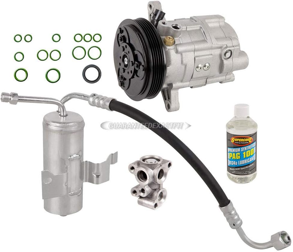 AC Compressor & A/C Kit For Saturn SL SL1 SL2 SC SC1 SC2 SW SW1 SW2 - BuyAutoParts 60-81191RK New